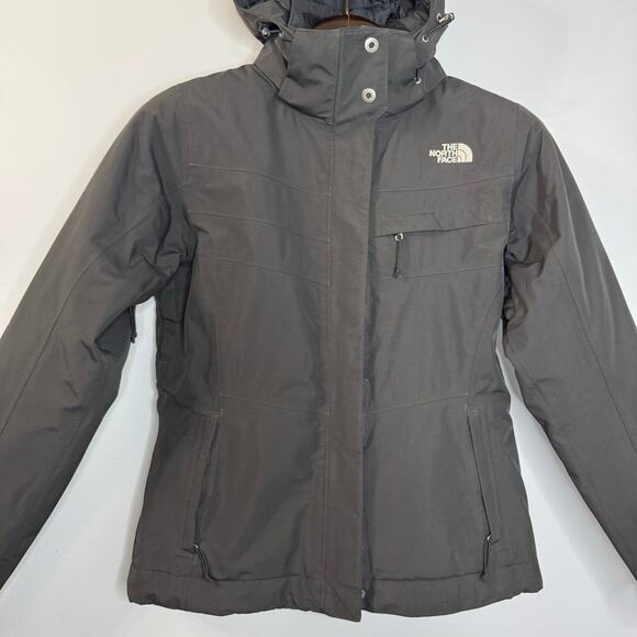THE NORTH FACE Women's Inlux Insulated Hooded Jacket Hyvent Black Women's S - Picture 3 of 13